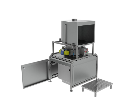 Gough Engineering Rip & Tip Station for Dust Extraction