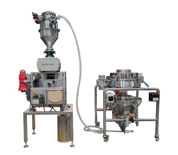 Gough Engineering Batch Sieve Vacuum Piab and Metal Detection