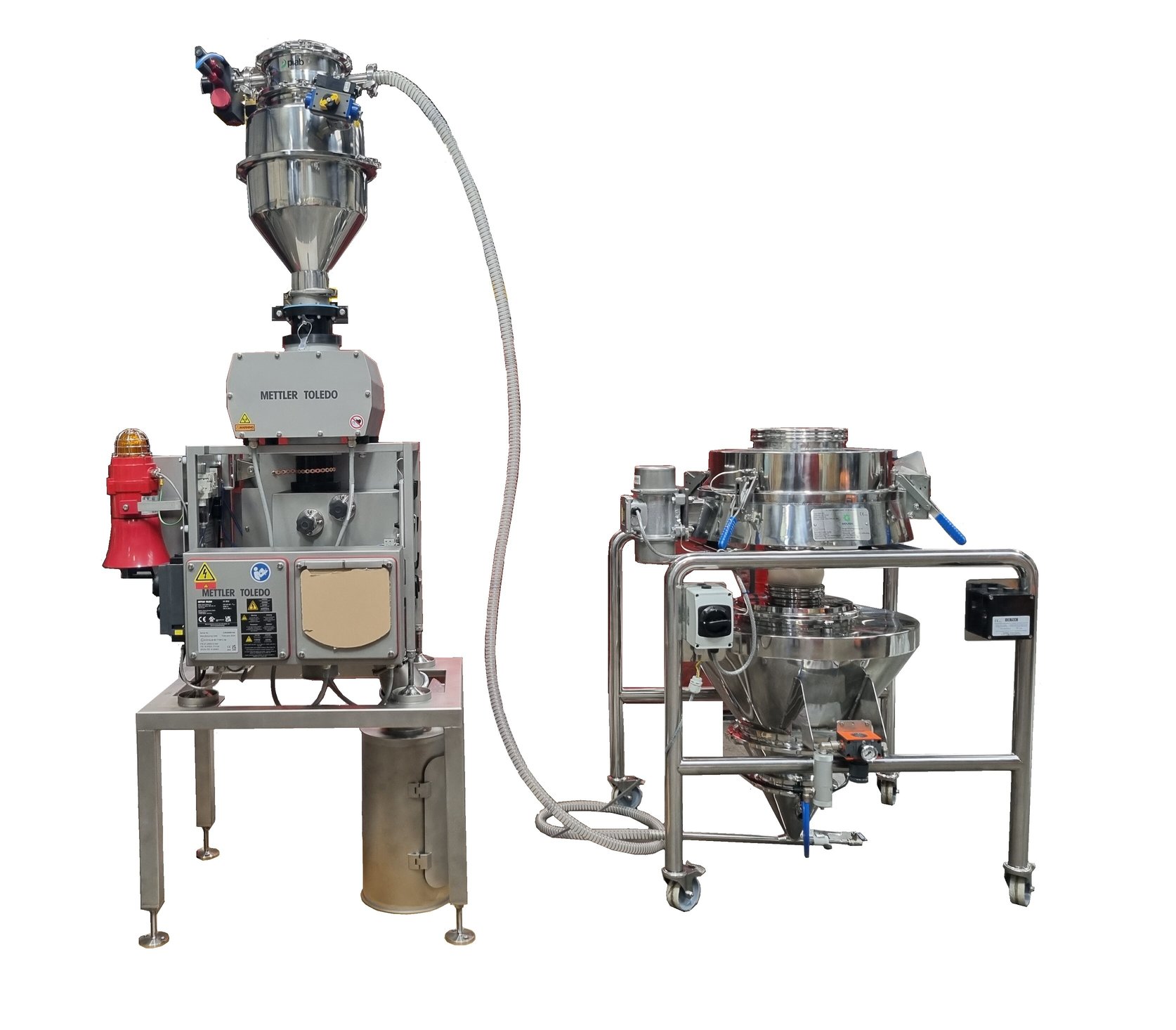 Gough Engineering Batch Sieve, Vacuum Piab and Metal Detection