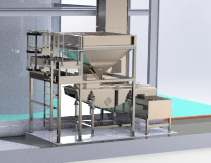 Gough Product Handling Systems Layout CAD