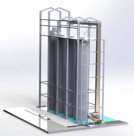 Gough Product Handling Systems CAD Layout