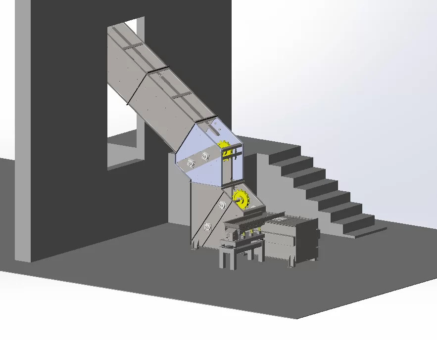 Gough Product Handling Systems CAD Layout