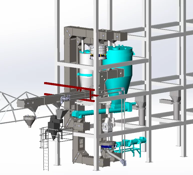 Gough Product Handling Systems CAD Layout