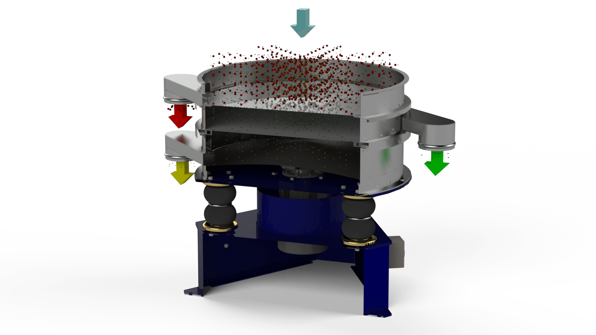 Gough Vibrating Circular Separator