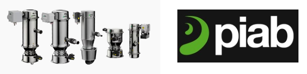 Piab Logo and Range Combo